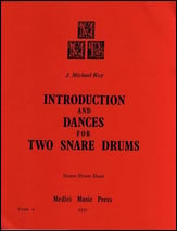 INTRODUCTION AND DANCES SNARE DUET cover